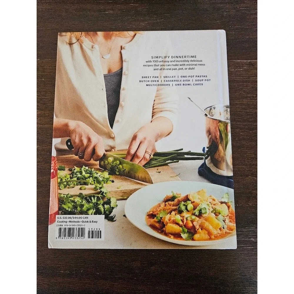 Dinner in One Melissa Clark Hardcover Cookbook One-Pan Meals